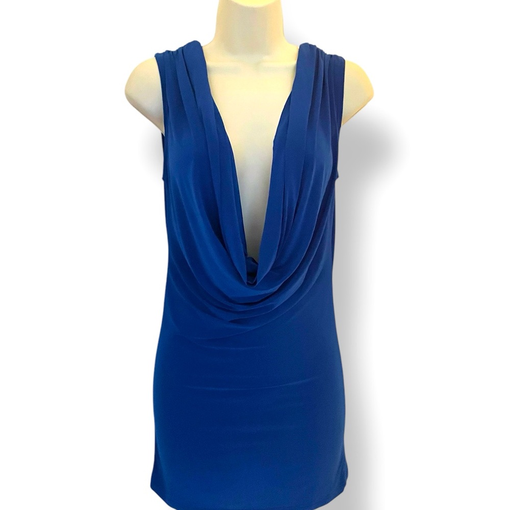 Royal Blue Party Top Size Medium